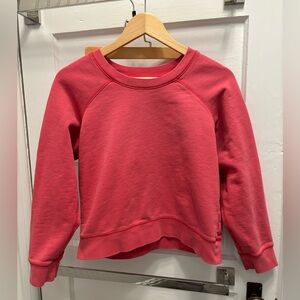 Cute color madewell size l fits m women’s crewneck pullover 100% cotton sweater